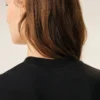 Ami De Coeur T-Shirt Aus Schwarzer Bio-Baumwolle