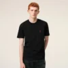Ami De Coeur T-Shirt Aus Schwarzer Bio-Baumwolle