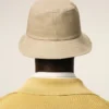 Beige Cotton Ami De Coeur Bucket Hat