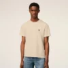 Beige Cotton Ami De Coeur T-Shirt