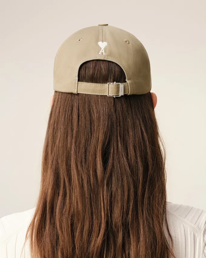 Beige Cotton Back Ami De Coeur Cap Beige Cotton Back Ami De Coeur Cap