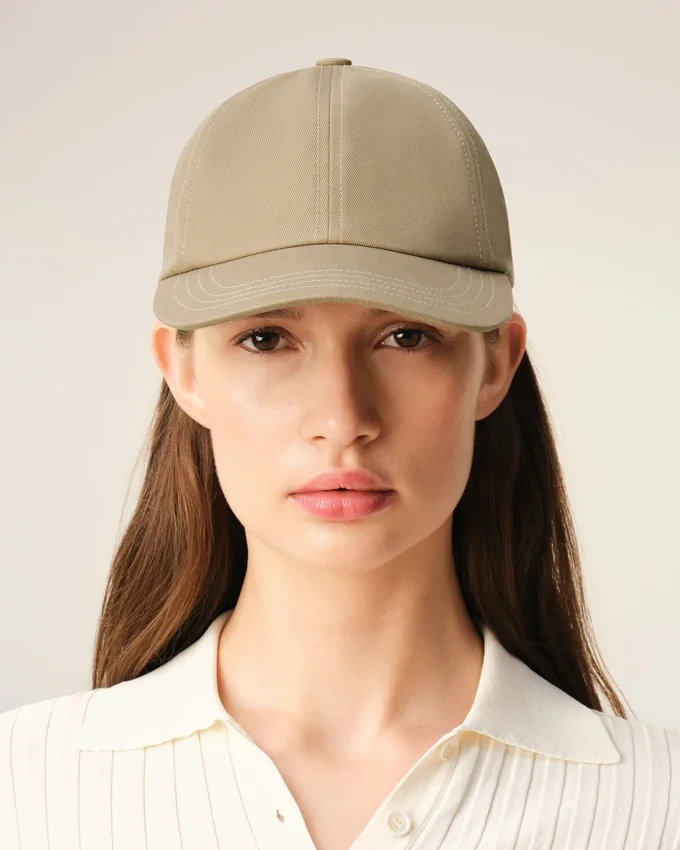 Beige Cotton Back Ami De Coeur Cap Beige Cotton Back Ami De Coeur Cap