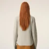 Beige Cotton Long Sleeve Ruffled Adjusted Shirt