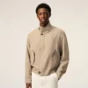 Beige New Wool Harrington Jacket Beige New Wool Harrington Jacket