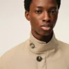 Beige New Wool Harrington Jacket Beige New Wool Harrington Jacket