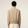 Beige New Wool Harrington Jacket Beige New Wool Harrington Jacket