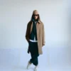 Beige Water-Repellent Cotton Twill Belted Mac Beige Water-Repellent Cotton Twill Belted Mac