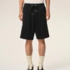 Black Cotton Ami De Coeur Short