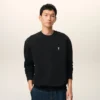 Black Cotton Ami De Coeur Sweatshirt Black Cotton Ami De Coeur Sweatshirt