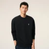 Black Cotton Ami De Coeur Sweatshirt Black Cotton Ami De Coeur Sweatshirt