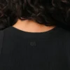 Black Cotton Ami De Coeur Tanktop