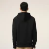 Black Cotton Ami De Coeur Zipped Hoodie Black Cotton Ami De Coeur Zipped Hoodie