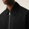 Black Cotton Ami De CœUr Zipped Jacket