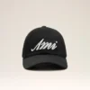 Black Cotton Ami Felt Patch Cap