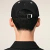 Black Cotton Ami Felt Patch Cap