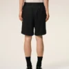 Black Cotton Elasticated Waist Ami De Coeur Shorts Black Cotton Elasticated Waist Ami De Coeur Shorts