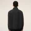 Black Cotton Knitted Ami De Coeur Overshirt Black Cotton Knitted Ami De Coeur Overshirt