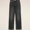 Black Cotton Large Fit Jeans Black Cotton Large Fit Jeans