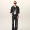Black Cotton Large Fit Jeans Black Cotton Large Fit Jeans