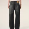 Black Cotton Large Fit Jeans Black Cotton Large Fit Jeans