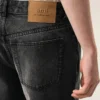Black Cotton Large Fit Jeans Black Cotton Large Fit Jeans