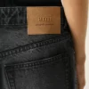 Black Cotton Large Fit Jeans Black Cotton Large Fit Jeans