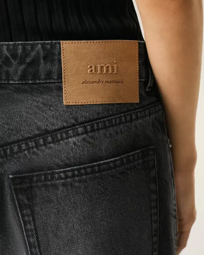 Black Cotton Large Fit Jeans Black Cotton Large Fit Jeans