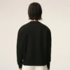 Black Cotton Red Ami De Coeur Sweatshirt Black Cotton Red Ami De Coeur Sweatshirt