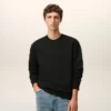 Black Cotton Red Ami De Coeur Sweatshirt Black Cotton Red Ami De Coeur Sweatshirt