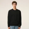 Black Cotton Red Ami De Coeur Sweatshirt Black Cotton Red Ami De Coeur Sweatshirt