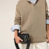 Black Cow Leather Carrousel Bag