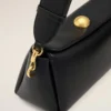 Black Cow Leather Carrousel Bag
