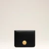Black Cow Leather Carrousel Folded Wallet