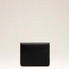 Black Cow Leather Carrousel Folded Wallet