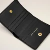 Black Cow Leather Carrousel Folded Wallet