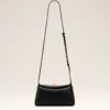 Black Cow Leather Mini Carrousel Bag Black Cow Leather Mini Carrousel Bag