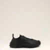 Black Cow Leather Mirage Sneakers