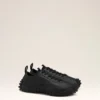 Black Cow Leather Mirage Sneakers
