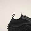 Black Cow Leather Mirage Sneakers