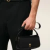 Black Cow Leather Shoulder Paris Paris Bag Black Cow Leather Shoulder Paris Paris Bag