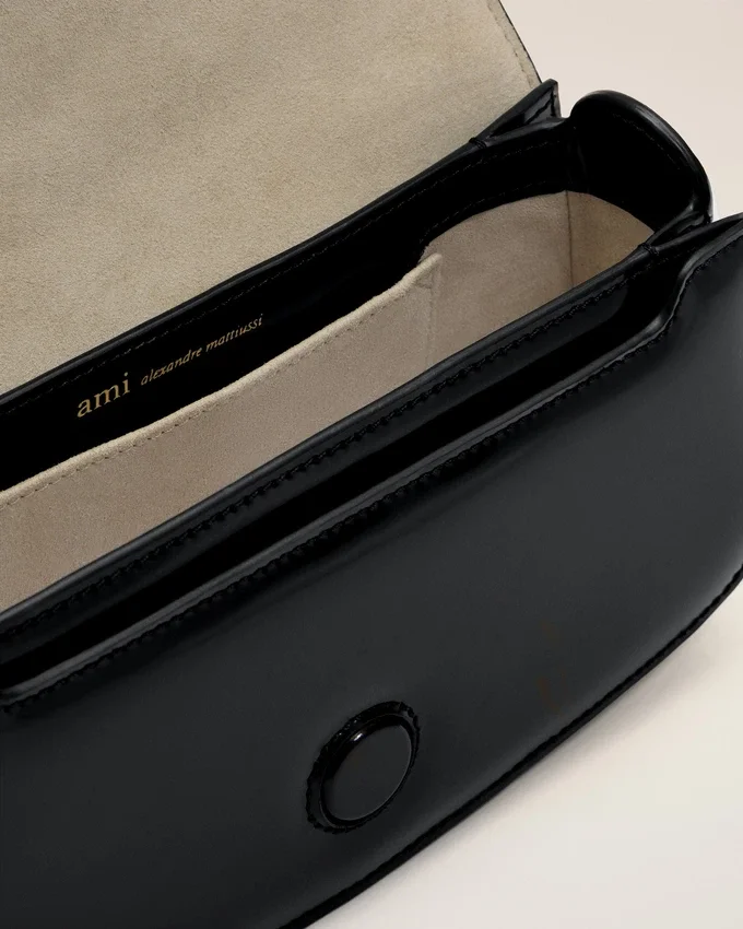 Black Cow Leather Shoulder Paris Paris Bag Black Cow Leather Shoulder Paris Paris Bag
