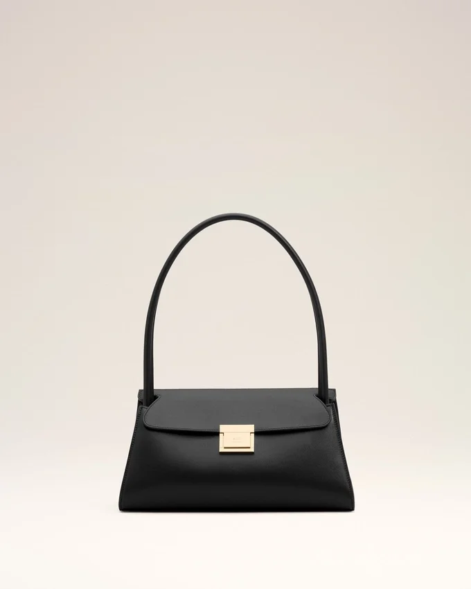 Black Cow Leather Small Mimi Bag Black Cow Leather Small Mimi Bag