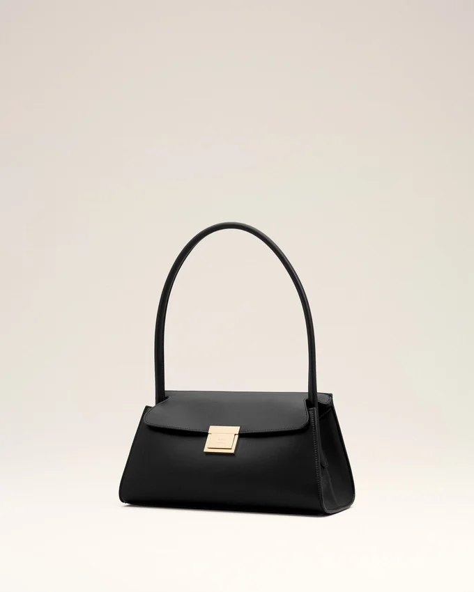 Black Cow Leather Small Mimi Bag Black Cow Leather Small Mimi Bag