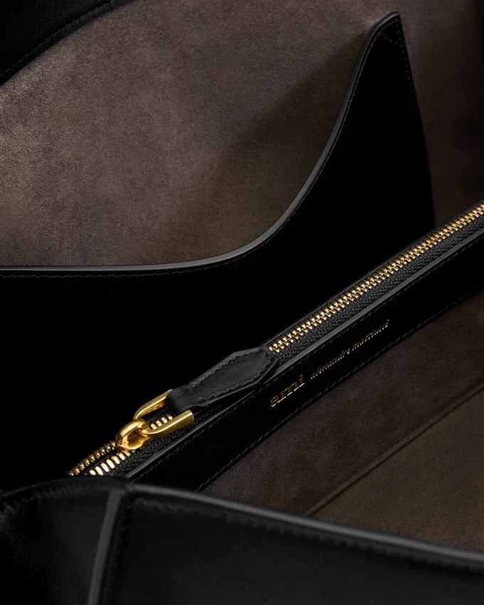 Black Cow Leather Small Mimi Bag Black Cow Leather Small Mimi Bag