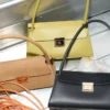 Black Cow Leather Small Mimi Bag Black Cow Leather Small Mimi Bag