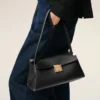 Black Cow Leather Small Mimi Bag Black Cow Leather Small Mimi Bag