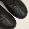 Black Cow Leather Soft Sneakers Black Cow Leather Soft Sneakers