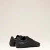 Black Cow Leather Soft Sneakers Black Cow Leather Soft Sneakers