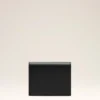 Black Cowhide Leather Ami De Coeur Bifold Wallet