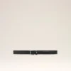 Black Cowhide Leather Paris Paris Belt Black Cowhide Leather Paris Paris Belt